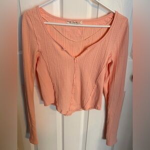 Free People Cropped Long Sleeve, Women’s Size Medium